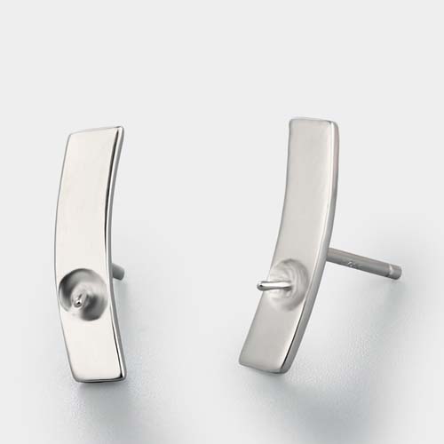 925 sterling silver  earring studs for pearl