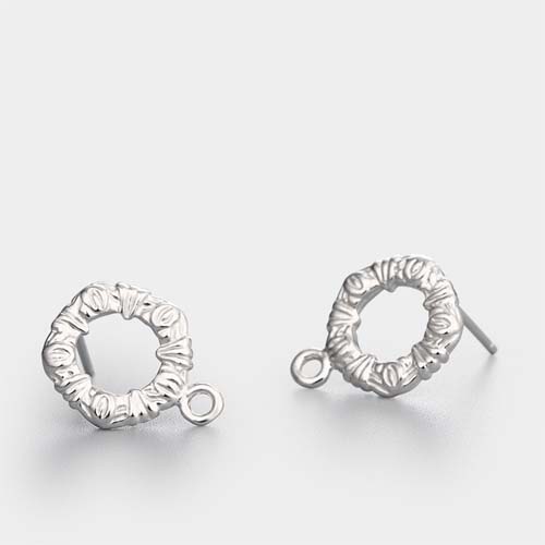 925 sterling silver cubic zirconia  ring earring studs