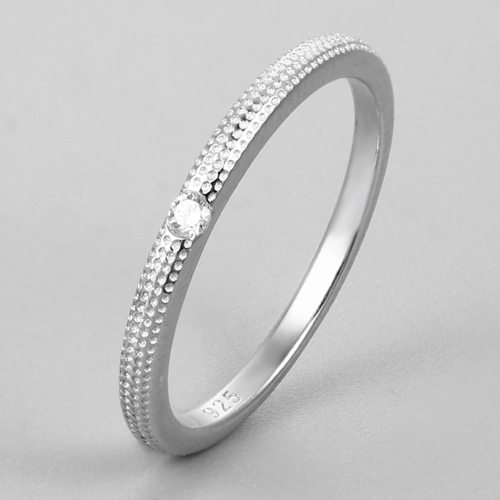 Renfook 925 sterling silver simple daily rings