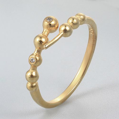 925 sterling silver midi ring mounting for pearl