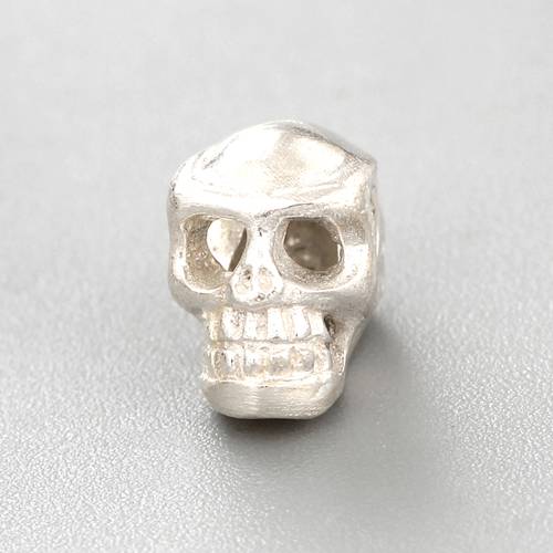 925 sterling silver special design diy skull bead