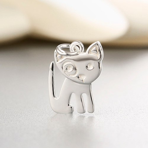 925 sterling silver doggy charm