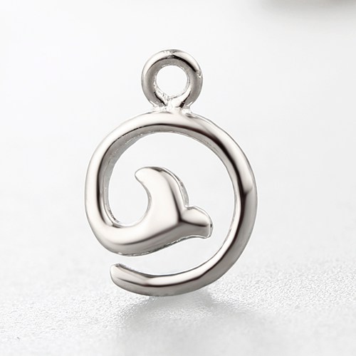 925 sterling silver round charms