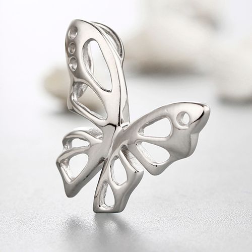 925 sterling silver butterfly-shaped charms