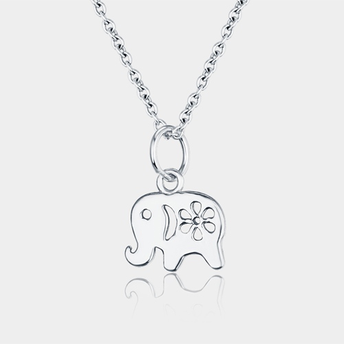 925 sterling silver lovely elephant pendant charms