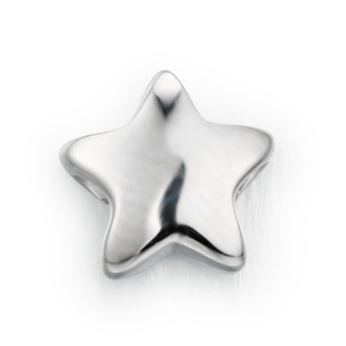 925 sterling silver cute star pendant charm