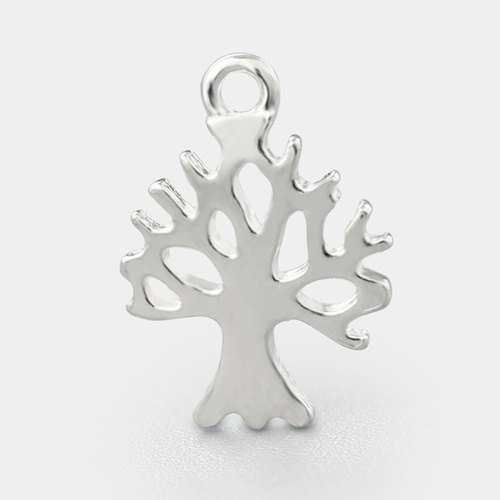 925 sterling silver trees charms