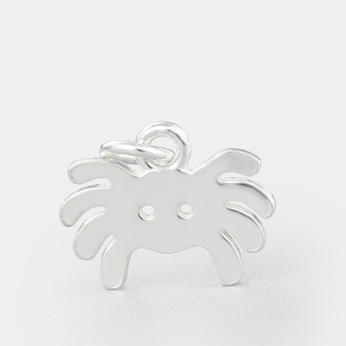 925 sterling silver crab charm