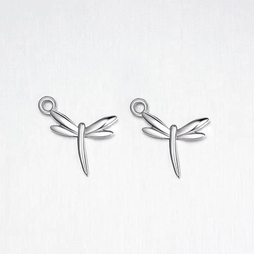 925 sterling silver dragonfly charms