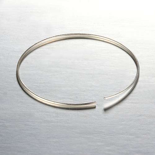 925 sterling silver round earring wire