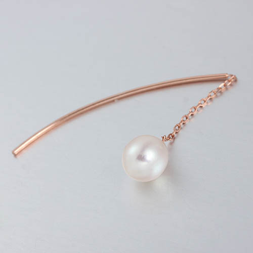 925 sterling silver pearl drop earrings