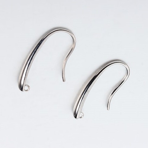 925 sterling silver earrings hook with ring