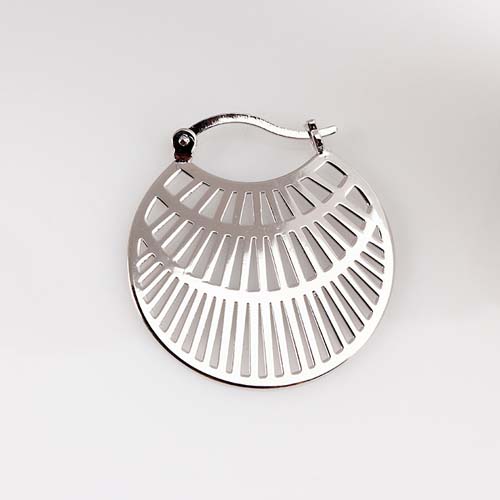 925 sterling silver minimalist hoop earrings