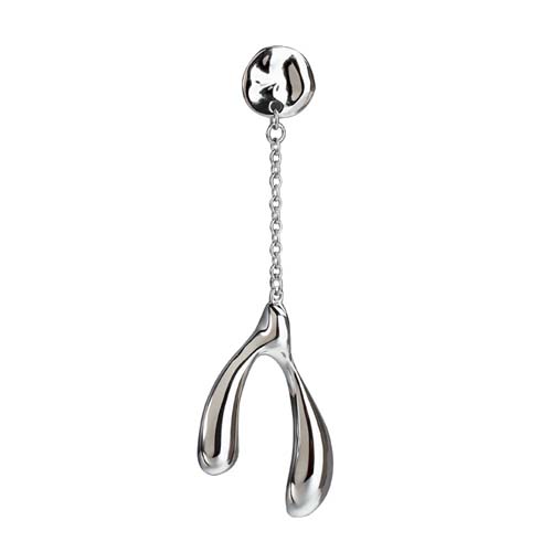 Sterling silver minimalist design earrings