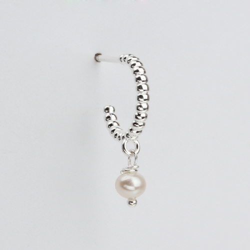 Renfook 925 sterling silver pearl earrings fashion jewelries