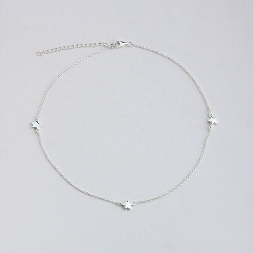 925 sterling silver sets jewellery star necklace