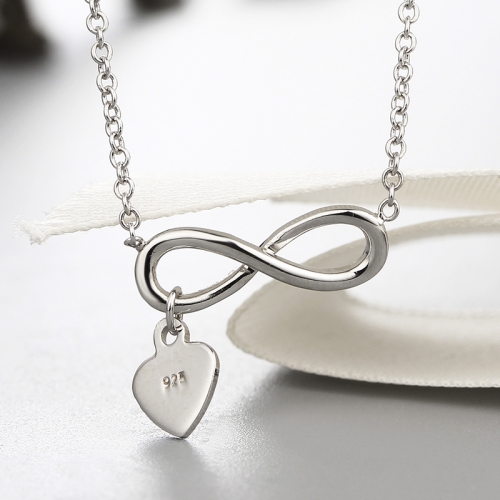 925 sterling silver infinity pendant necklaces