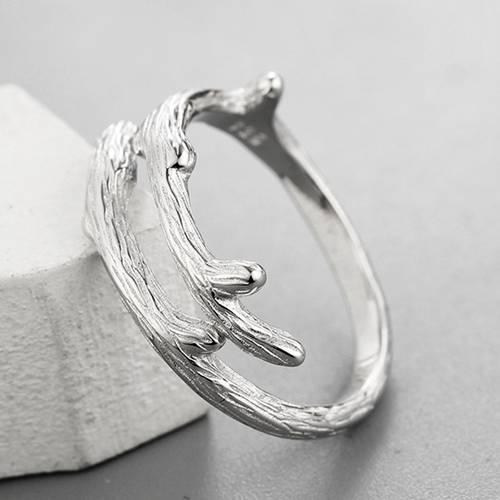 925 sterling silver new design branches design rings 