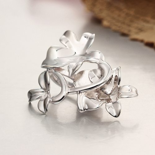 925 sterling silver flowers clasps for pearl necklace