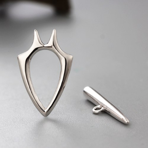 925 sterling silver unique modern  clasps