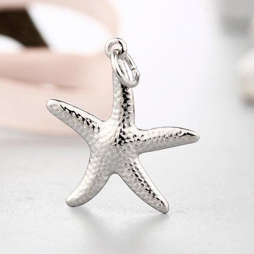 925 sterling silver starfish charms