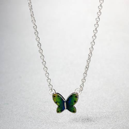 925 sterling silver butterfly pendant necklaces