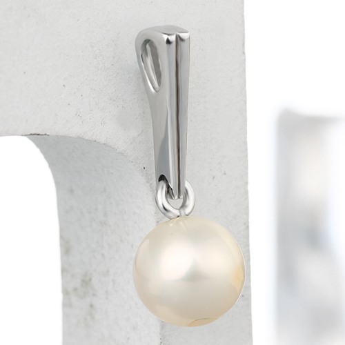 925 sterling silver simple hollow pendant for pearl