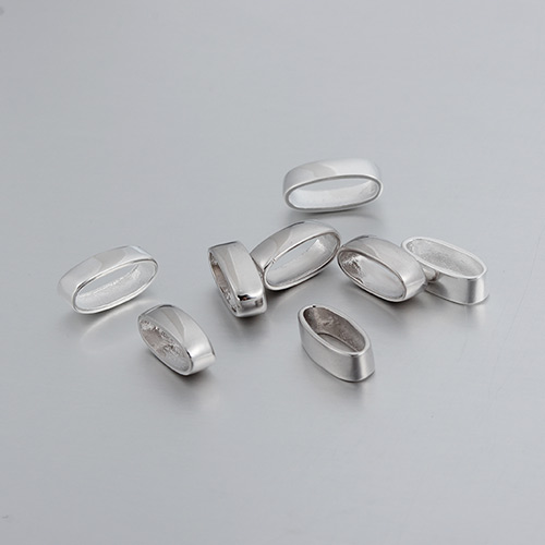 925 sterling silver simple oval rings