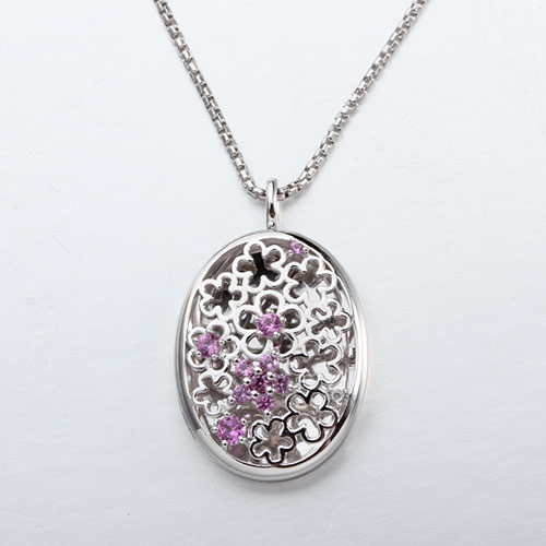 925 sterling silver cz flower of life diffuser locket
