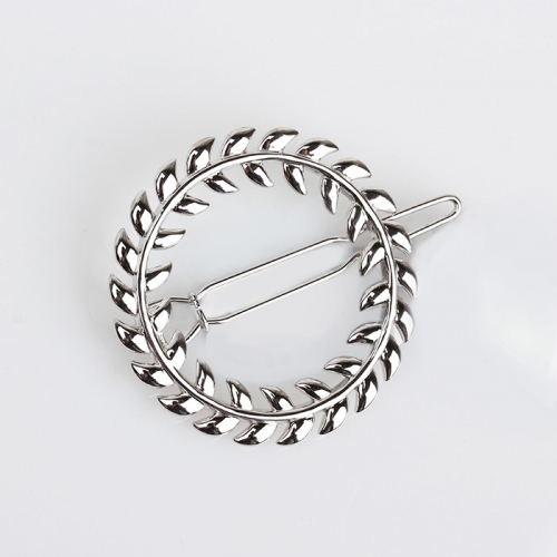 Renfook 925 sterling silver wreath hair clip
