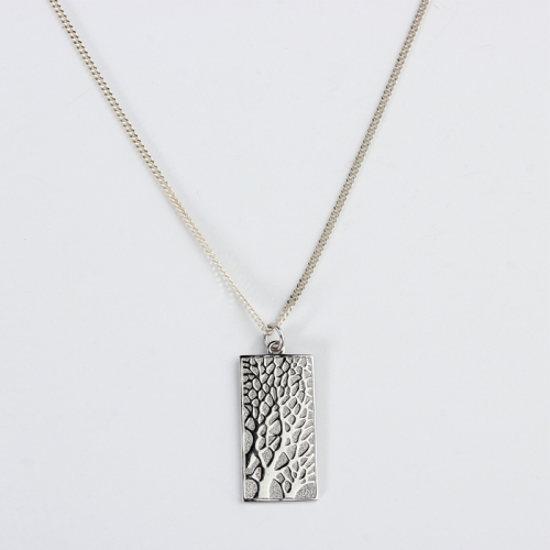 Renfook 925 sterling silver life tree chain necklace for women