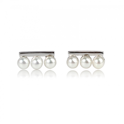 Sterling Silver 925 pearl Earring Stud